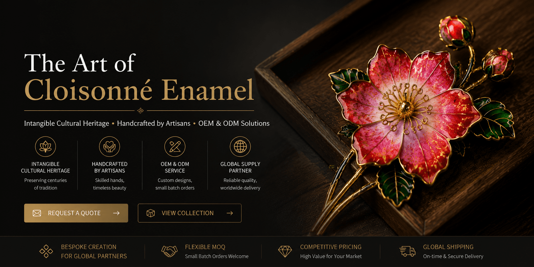 The Art of Cloisonné Enamel · A Timeless Chinese Craft