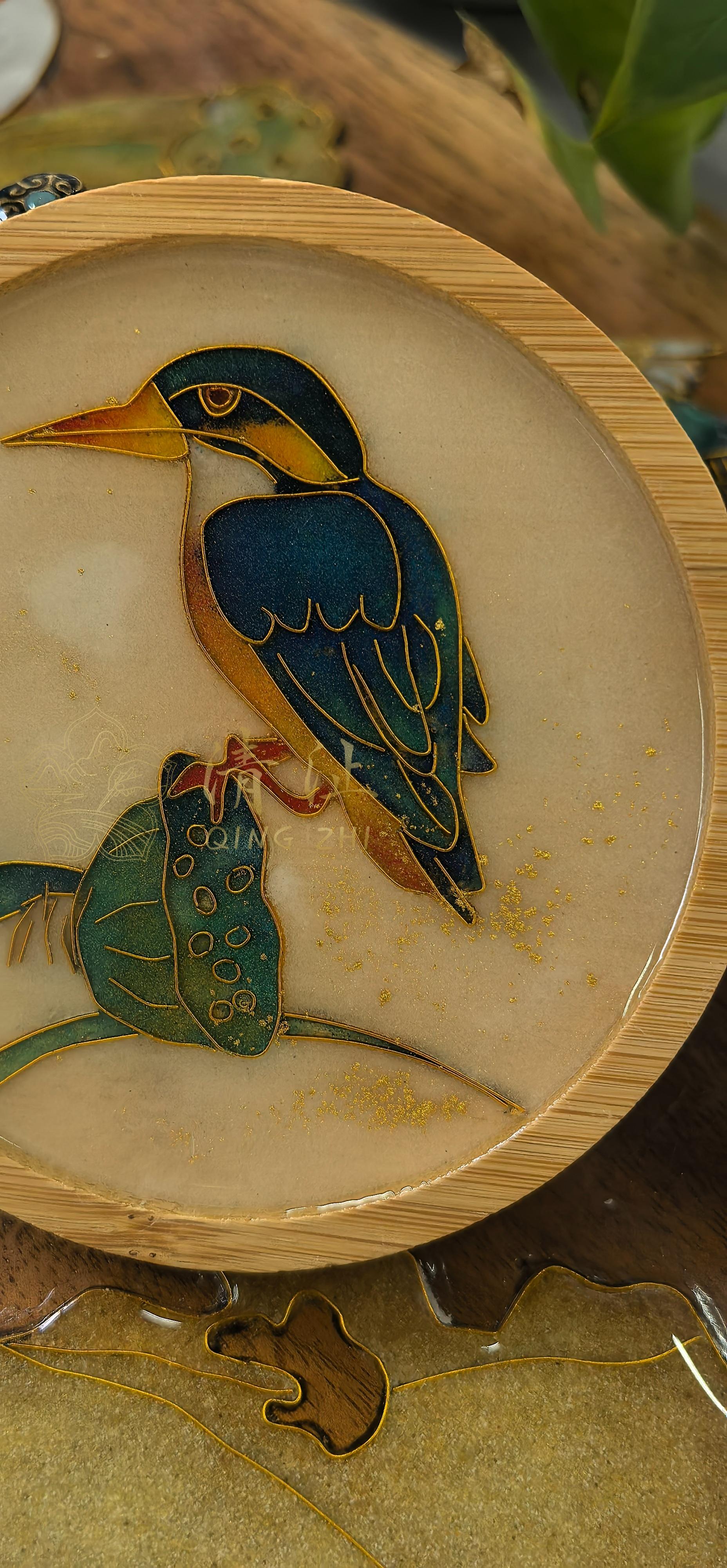 Premium Handmade Filigree Enamel Coasters | Artisan Tea Culture Giftware
