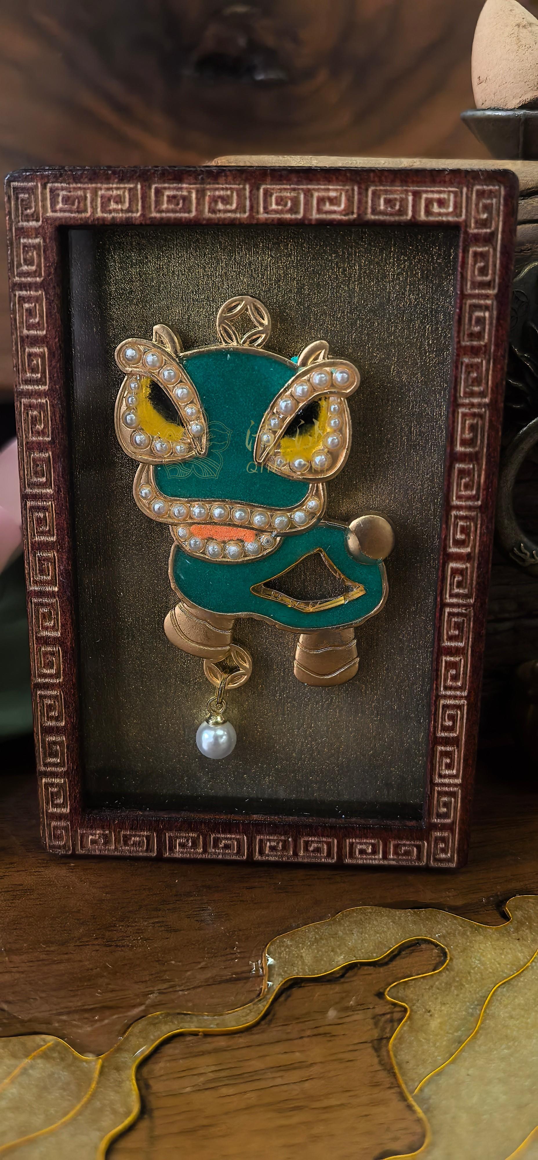 Collectible Filigree Enamel Refrigerator Magnets | Fine Art Cultural Souvenirs