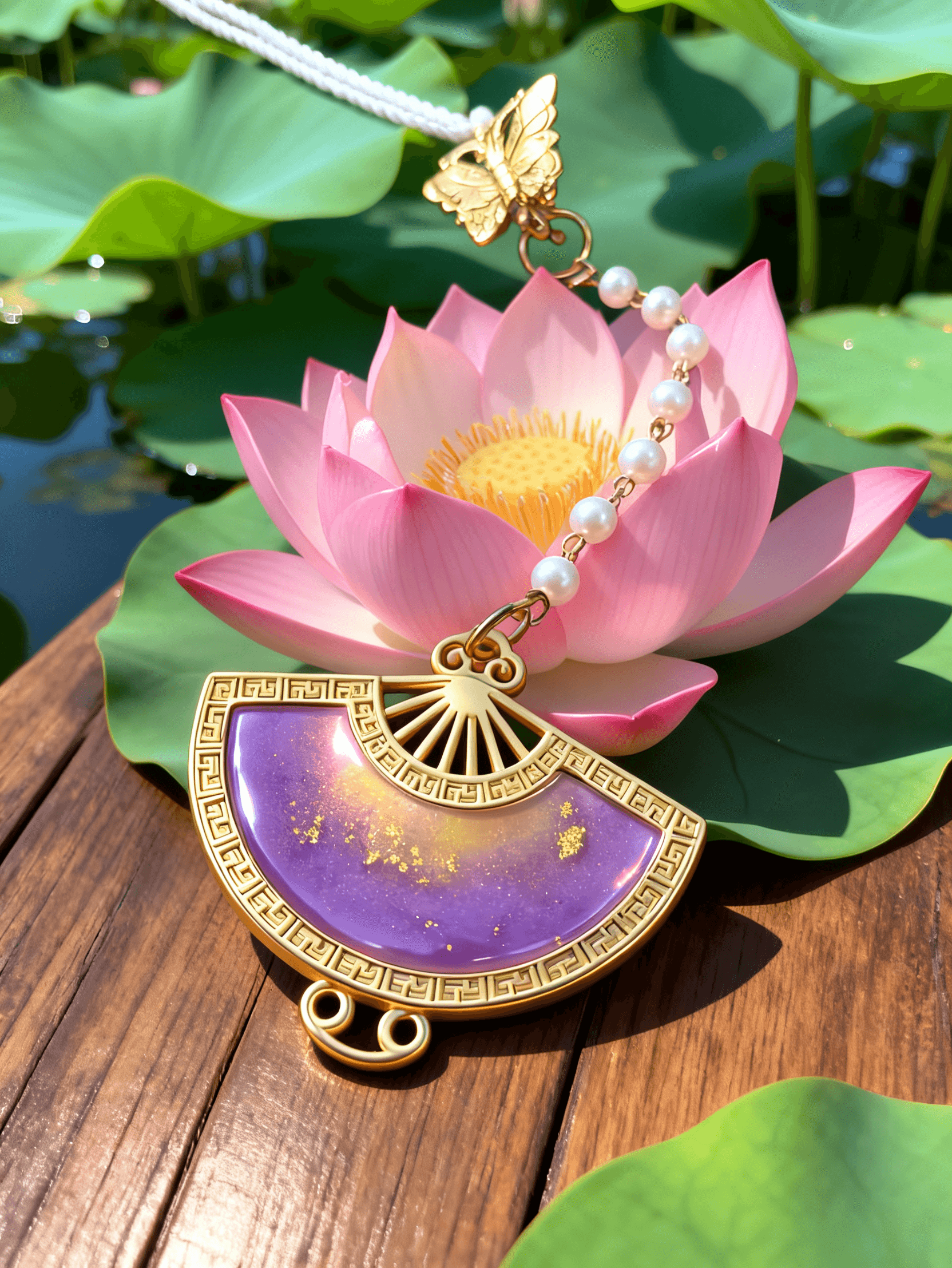 Oriental Heritage Dress Pendants | Authentic Chinoiserie Fashion Accessories