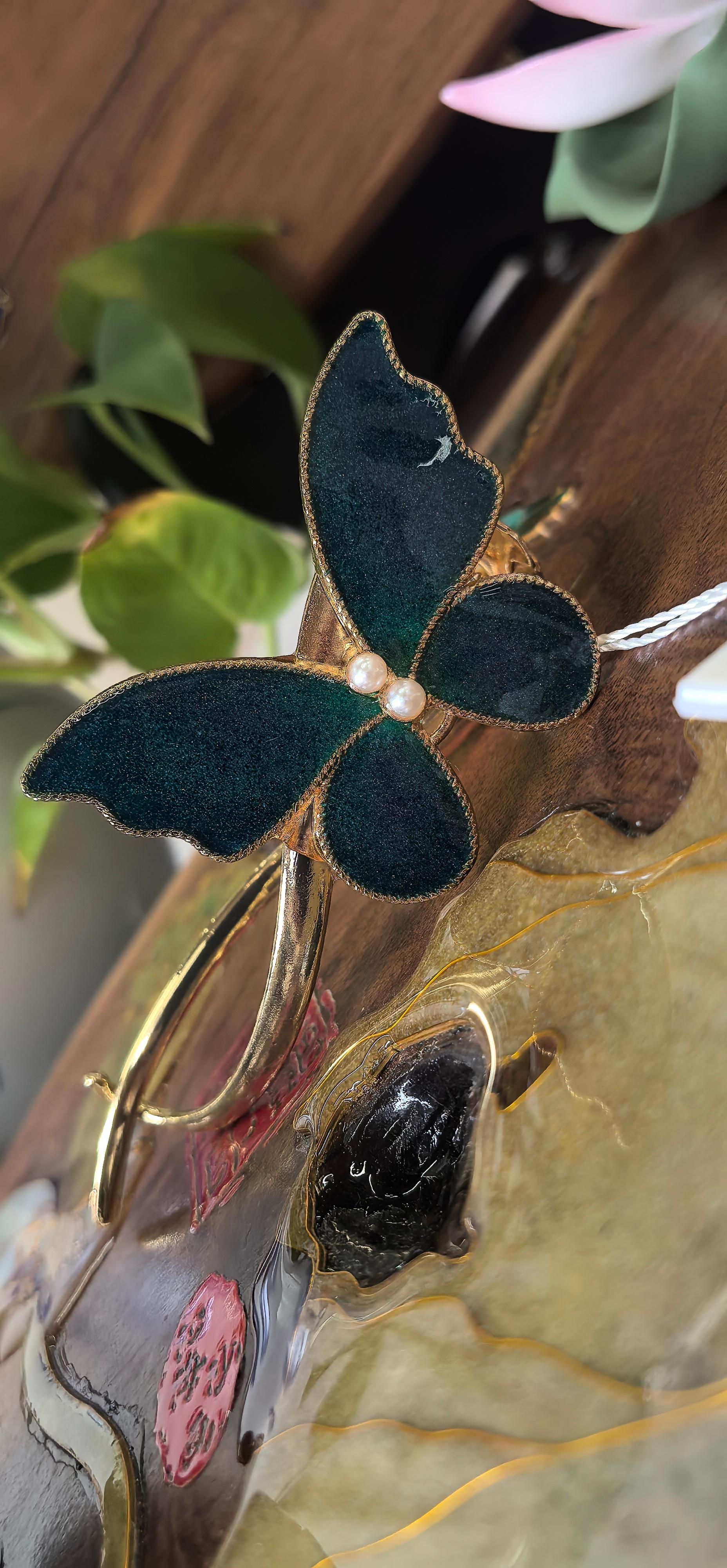 Ink butterfly branch 2