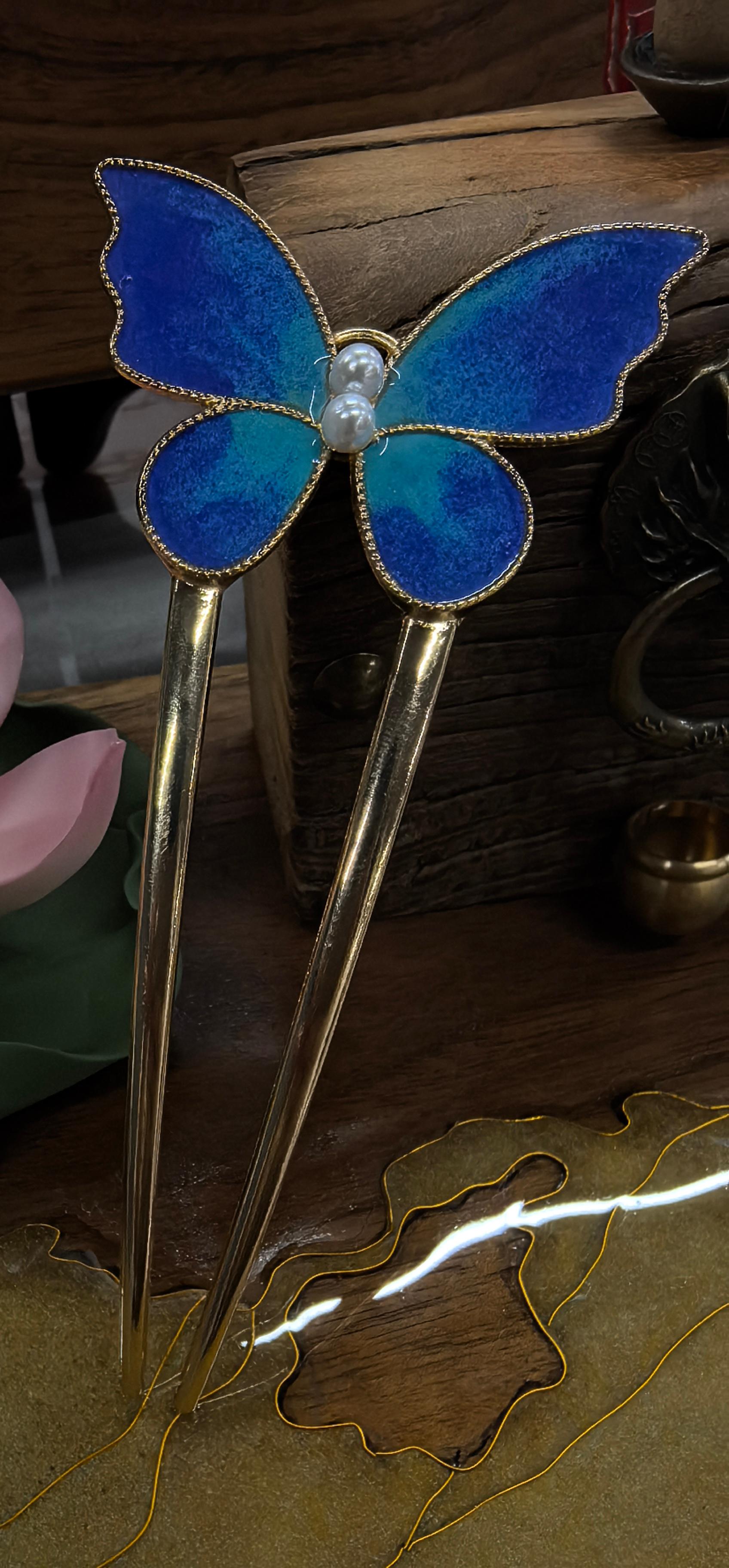 Blue Butterfly Love Spring